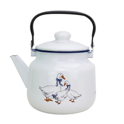 Чайник эмал  3,5л    01- 2713н/4М-Гуси Эмаль SELECT