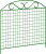 Ограждение садовое СЕТКА(1секция) высота 720 мм ширина 780 мм