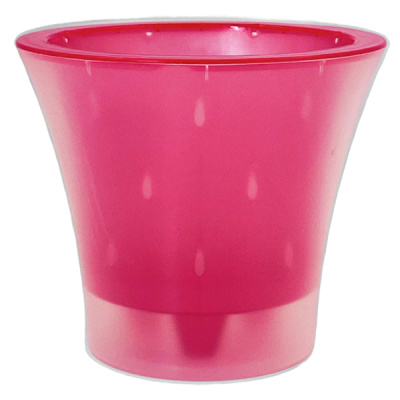 Горшок Ванда 1,2л с вкладкой Малиновый