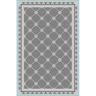 Циновка ЭКО  77022  размер ,50х80 (0,4 м2) 1шт, цвет серый, Россия