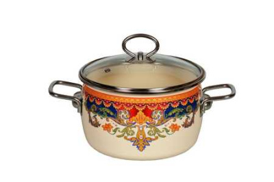 Кастрюля сф. "ORNAMENTO" 3,0л глуб