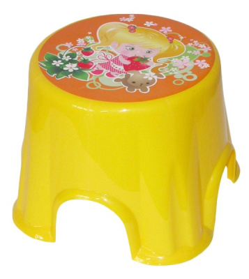 Табурет "Пенек" с рисунком (то)