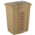 Корзина для белья 420х350х550мм (бежевый)