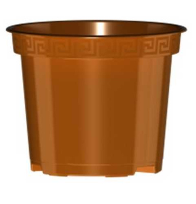 Горшок "Классик", D15, без поддона 1,5л терракот (то)