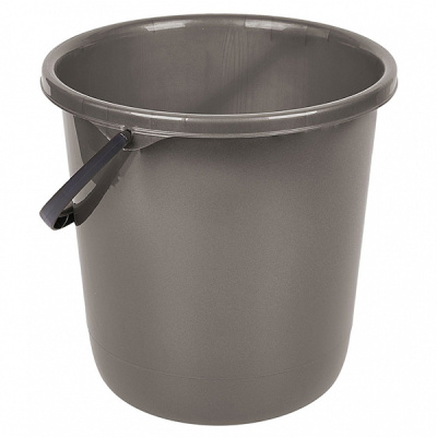 Ведро 12 л Rock'n'Roll антрацит