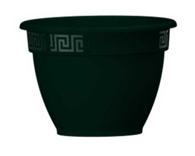 Горшок "Антик", D25, с поддоном 4.9л малахит (то)