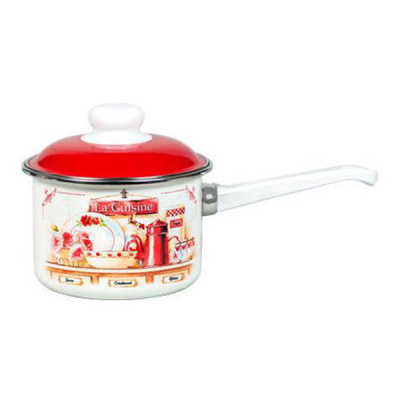 Ковш эмал 1,5л цил с/кр La Cuisine ТМ Appetite