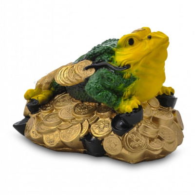 Фигура Большая Жаба на деньгах 