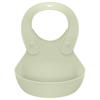 Нагрудник детский 280x216x50мм (зеленый)(то)