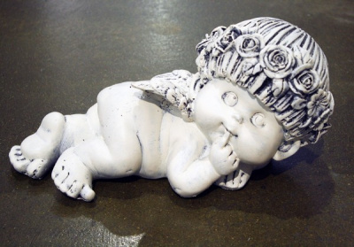 Ангел "Прелесть 6" лежащий боком 32см