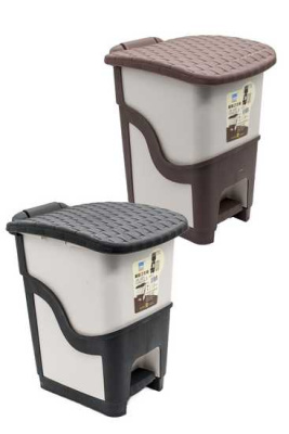 Контейнер для мусора 12л, с педалью