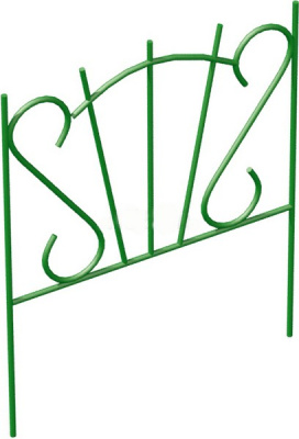 Забор Арфа высота 900 мм ширина 400 мм  комплект 5секций