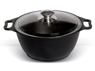 Кастрюля 2л со стеклянной крышкой АП