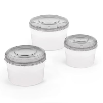 Набор ёмкостей для СВЧ (07л;1л;1,5л) (микс) (то)