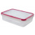 Контейнер для СВЧ 1,6л "ЭКСТРА ЛОК" L (красный) (то)
