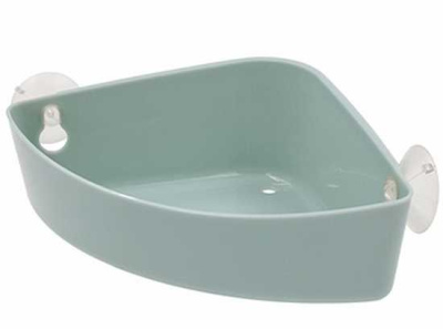 Полка навесная Krita угловая (серая мистерия) (то)