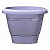 Горшок "Фестона", D25, с поддоном 4,6л лаванда (то)