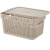 Корзина прямоугольная Ajur 5л (281х185х139мм) бежевый топаз (то) Корзина прямоугольная Ajur 5л (281х185х139мм) бежевый топаз (то)