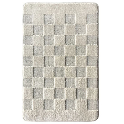 Коврик для ванной L'CADESI Marathon, 70х120, Блок, бежевый (однотонный), Турция
