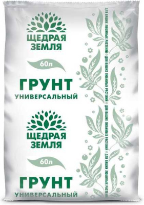 Грунт  Щедрая Земля  Универсальный 60л