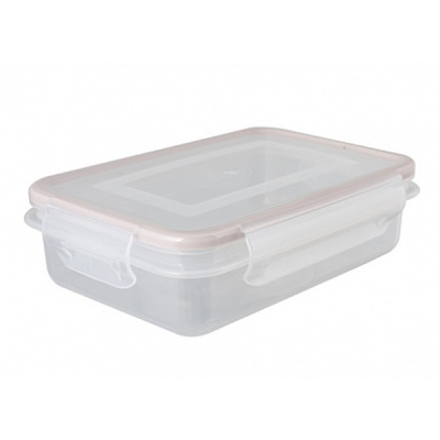 Контейнер для СВЧ 0,5л "ЭКСТРА ЛОК" S (розовый)