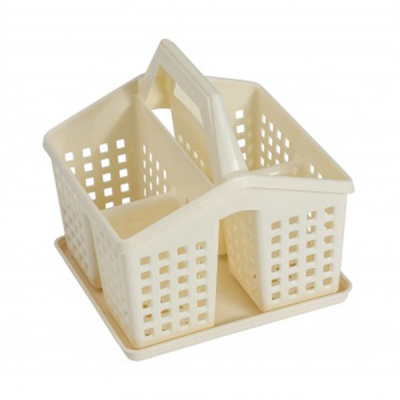 Подставка под столовые приборы "Лофт" (слоновая кость) (то)