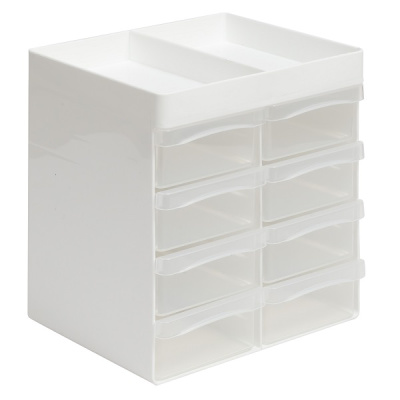 Органайзер для мелочей (белый/прозрачный)