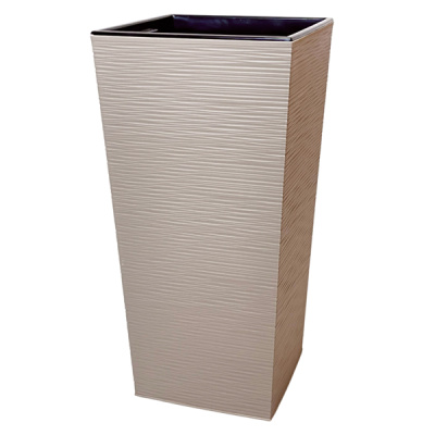 Горшок Финезия джут 43л с вкладкой Фраппе