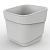 Горшок для цветов фактурный Hills 7л (d221, h207мм)(молочный) (то)