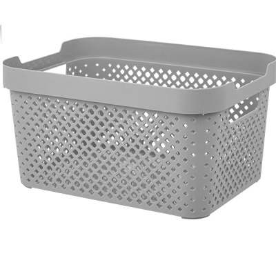 Корзинка STOCKHOLM 260х192х137мм 5л серый шторм (то)