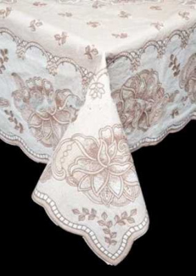 Скатерть из ПВХ EMBOSSED, арт. C367, 137х137см, Тайвань