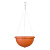 Горшок-Кашпо "Джулия" 8л.(с подвесом-трос)(коричневый) (то)