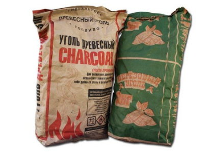 Уголь древесный березовый 5 кг  66шт на паллете