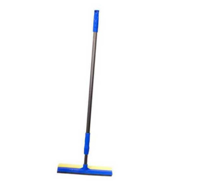 Окномойка 30см, ручка-телескоп 85-140см нержавейка (цветная)