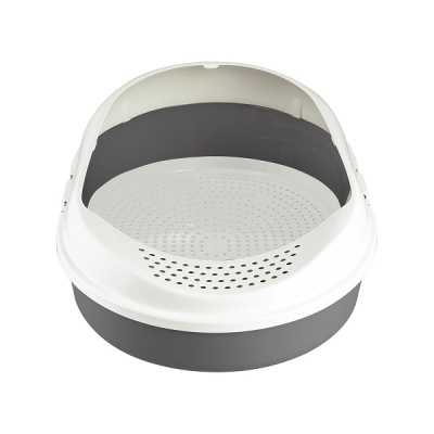 Лоток для кошачьего туалета с сеткой Cosmo (серый)(то)