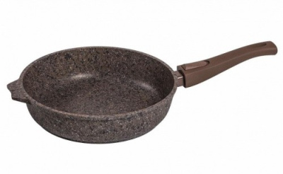 Сковорода 24 см съемн  ручка  "Premium" (mokko)