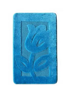 Коврик для ванной NADA 50*80 синий 3073 L CADESI Турция