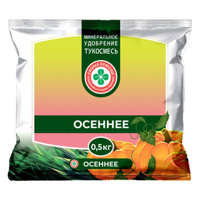 Удобрение минеральное тукосмесь "Скорая помощь" Осеннее 0,5 кг