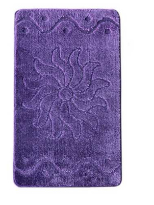 Набор ковриков 2шт. MARATHON из пропилен. 60*100см Кибела лиловый 