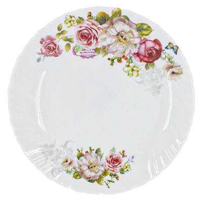 Тарелка обеденная 19см ГРАЦИЯ (стеклокерамика)