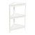 Этажерка угловая VIKEA 3-х ярусная (белый) (то)
