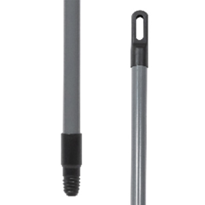 Черенок металлический с полимерным покрытием 120 см (серый)