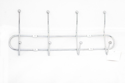 Планка металлическая с 4 крючками  PROFI