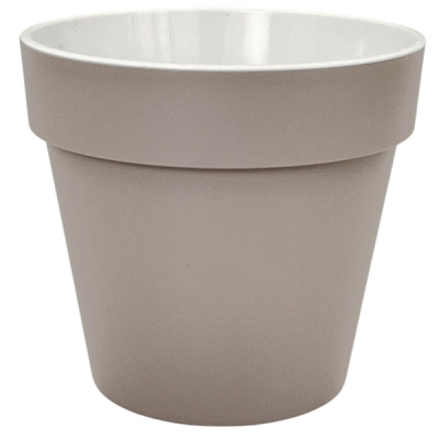 Горшок Протея 3,7л с белой вкладкой Фраппе