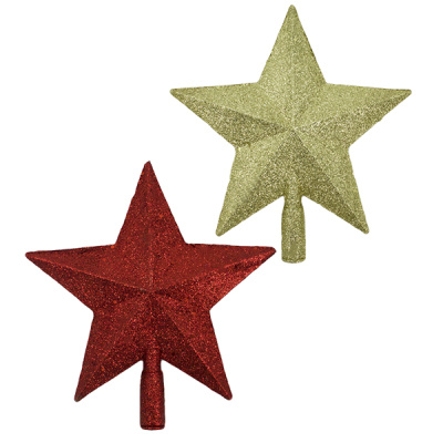 Украшение верхушка елки ЗВЕЗДА 20см