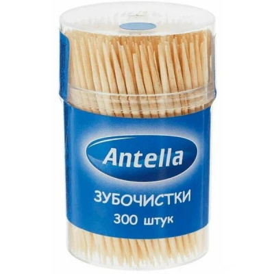 Зубочистки 150шт  Антелла 1*12