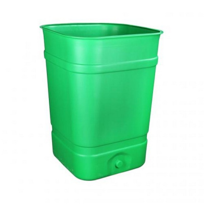 Бочка-бак 300л без крышки . (квадратный) (микс) (то)