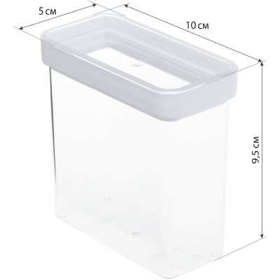 Емкость для специй СТЕП 270мл (белый) (то)