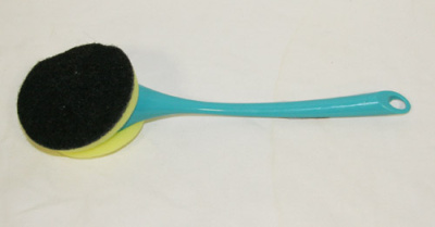 Щетка+губка для посуды Vogue бежевый