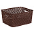 Корзина "Плетенка" 350х290х175 (коричневый)(то)